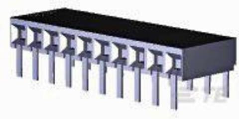 TE Connectivity Tube 535676-9 Schwarz - Bild 1