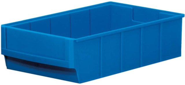 BRB Regalkästen, Blau, 12 Stück, B: 18,3 cm, T: 8,1 cm, H: 19,0 cm - Bild 1