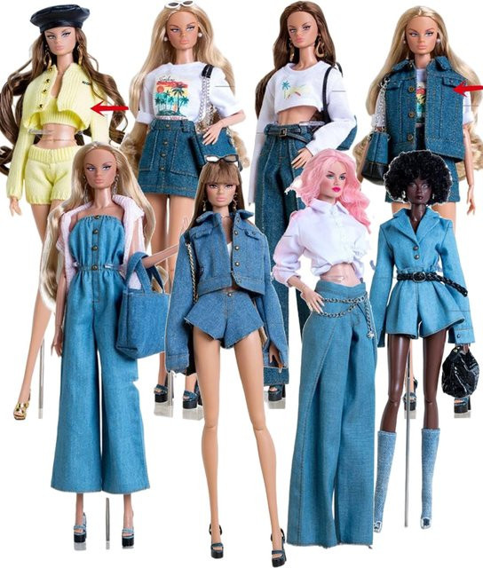 Xianxian Princess Cowgirl, Puppenkleidung, Zubehör, Set - Bild 1