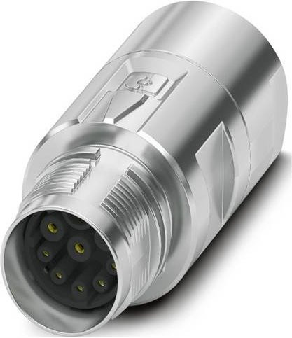 Phoenix Contact Kupplungssteckverbinder 1628934, 8-polig, Silber - Bild 1