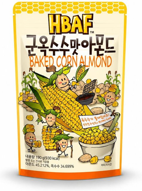 HBAF Gewürzte Mandeln & Cashewnüsse 190 g - Bild 1