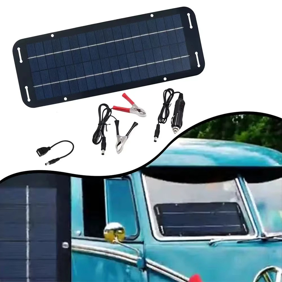 Olt Power Solarbatterieladegerät mit monokristallinen Solarzellen für 12V Auto, Van und Boot - Bild 2