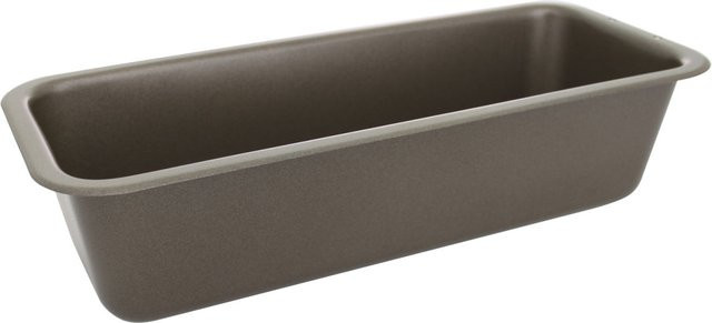 Schulte Ufer Königskuchenform aus Keramik in Anthrazit, rechteckig, Volumen: 2,15 l, B/T/H: 32,5 x 13,5 x 8 cm - Bild 1