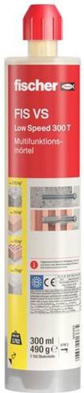 Fischer Multifunktionsmörtel FIS VS 300 T K Vinylester-Hybrid in Weiß - Bild 2