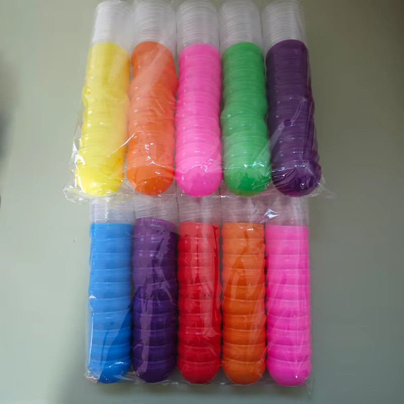 Migii Gachapon-Eier, Regenbogenfarbene Plastikkapseln, 100 Stück - Bild 2