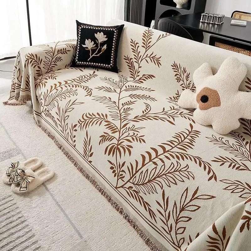 Rutschbares Sofa-Handtuch von Yiran Furniture für 1 Sitzplatz, einteiliges Design aus Polyester, B/T: 180 x 130 cm - Bild 3