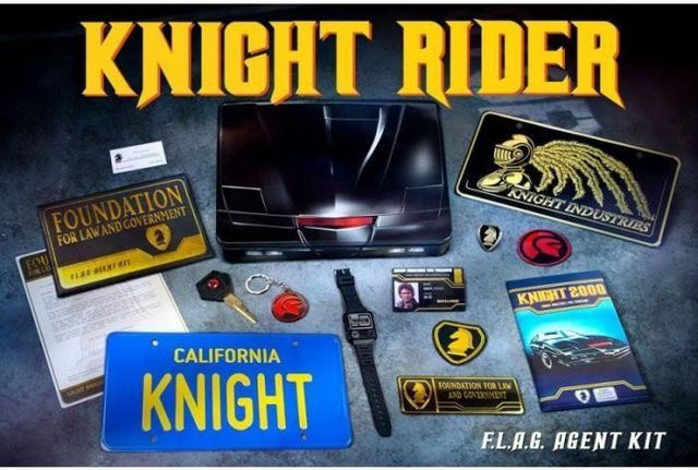 Doctor Collector Knight Rider FLAG Agent Kit, Geschenkset, Bunt / Mehrfarbig - Bild 1
