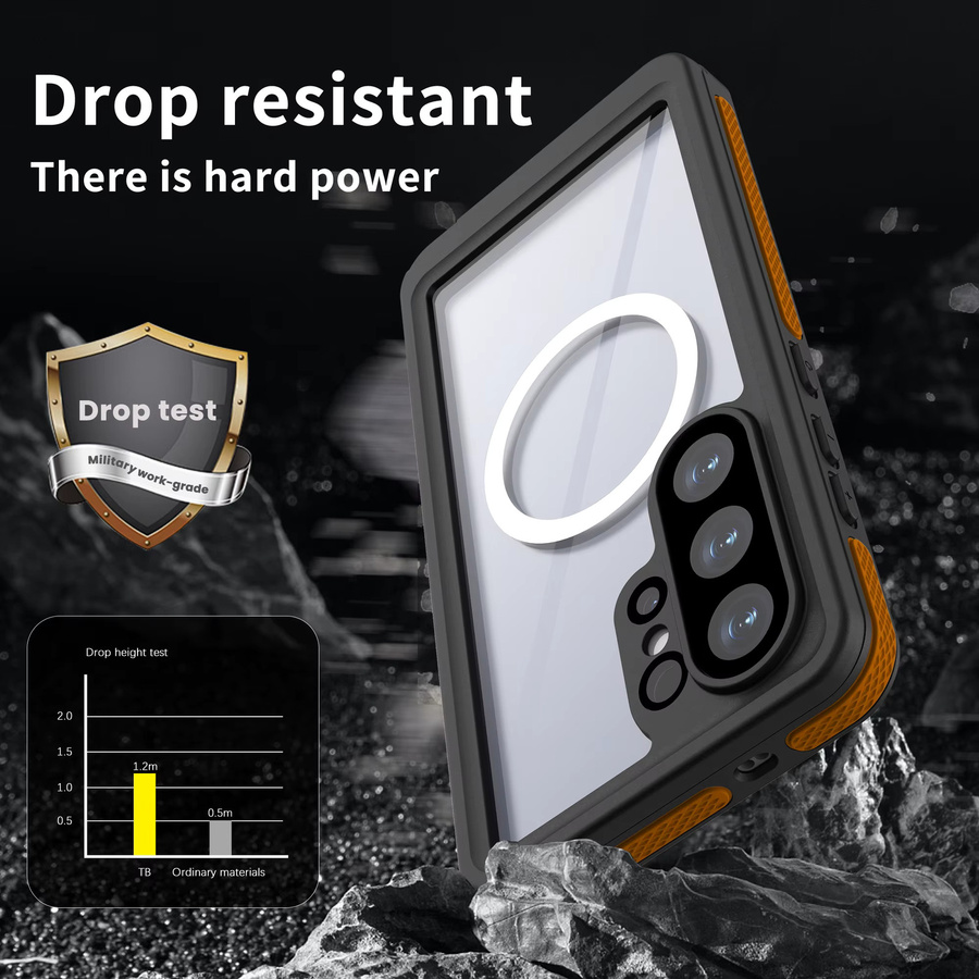 Wasserdichte Handyhülle für Samsung S26 Ultra und S26 mit IP68 Schutz, Android Phone Case in Schwarz oder Blau - Bild 3