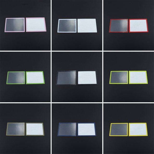 TingDong Ersatzset für Nintendo DS Lite: Obere LCD-Bildschirmabdeckung und untere Rahmen-Kunststoffabdeckung mit Kunststofflinse - Bild 1