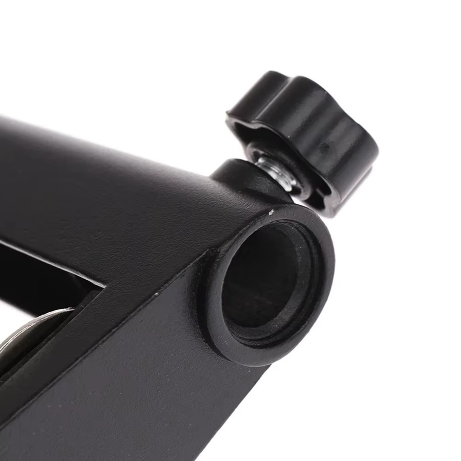 MovingMic C-förmige Tischmontageklemme für Mikrofon-Aufhängungsarme in Schwarz mit verstellbarer Schraube - Bild 5