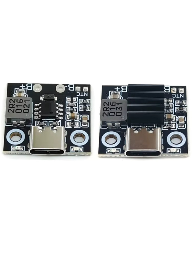 GXTH USB Lithium-Batterie Lade Modul mit Ladeanzeige für 1S Akkus in Schwarz - Bild 4