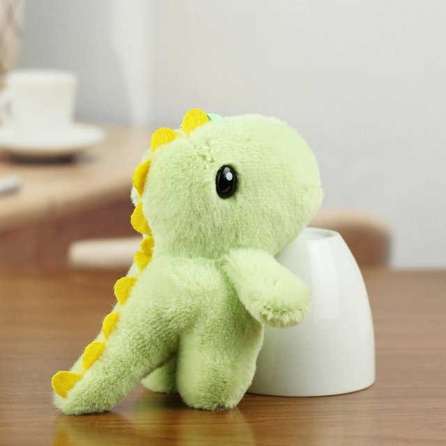 Linyi toy Schlüsselanhänger Dinosaurierpuppe Plüsch, Unisex - Bild 1