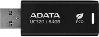 ADATA UC320 USB-Stick 64 GB Schwarz USB-A - Bild 1