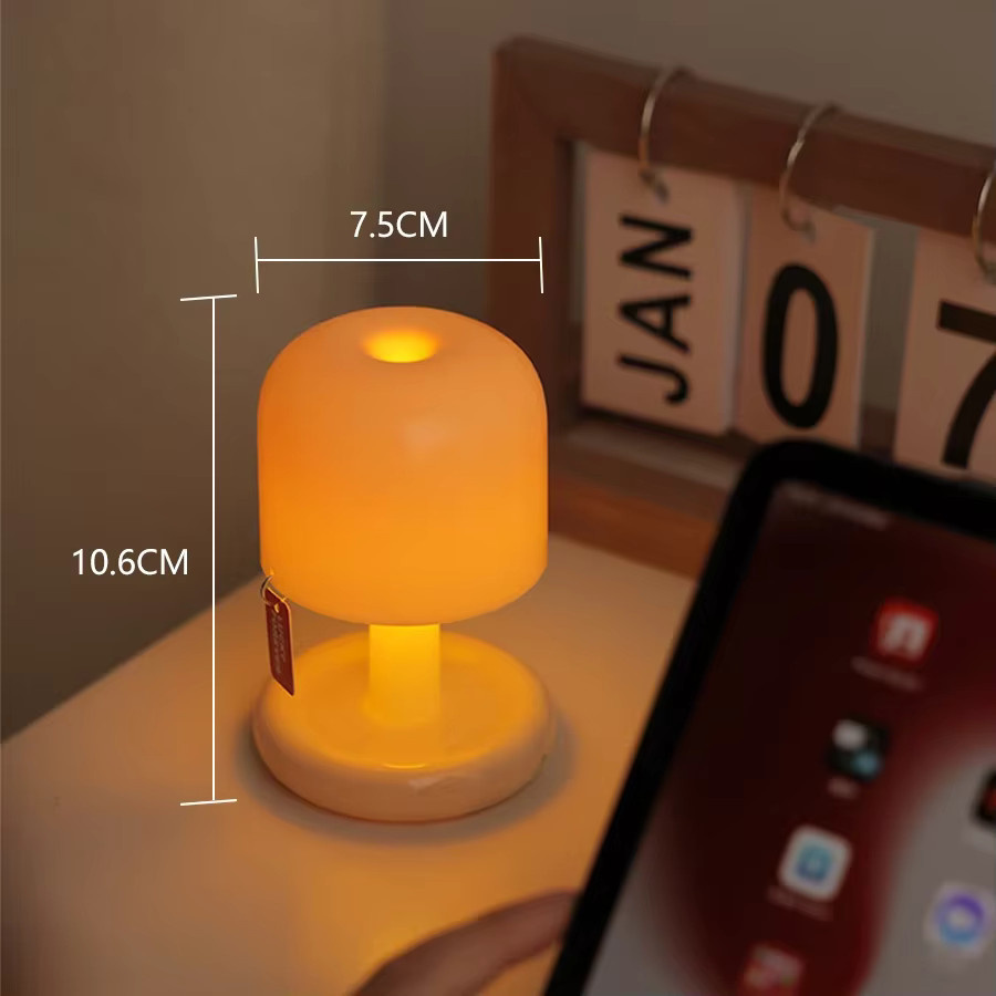 GGBEE LED Mini-Tischlampe Sonnenuntergang als wiederaufladbares Stimmungslicht für Schlafzimmer und Dekoration, B/T/H: 10,6 x 7,5 cm - Bild 4