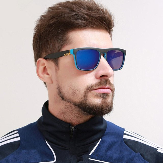 ZUIDID Sonnenbrille, quadratisch, Vollrand, Kunststoff, Unisex, polarisiert - Bild 1