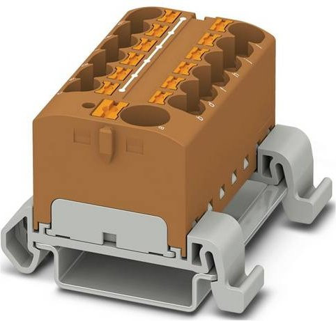 Phoenix Contact Verteilerblock Braun 8 Stück - Bild 1