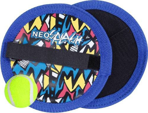 NSP Neopren Catchball-Spiel Set in Bunt / Mehrfarbig für Kinder ab 5 Jahren - Bild 1