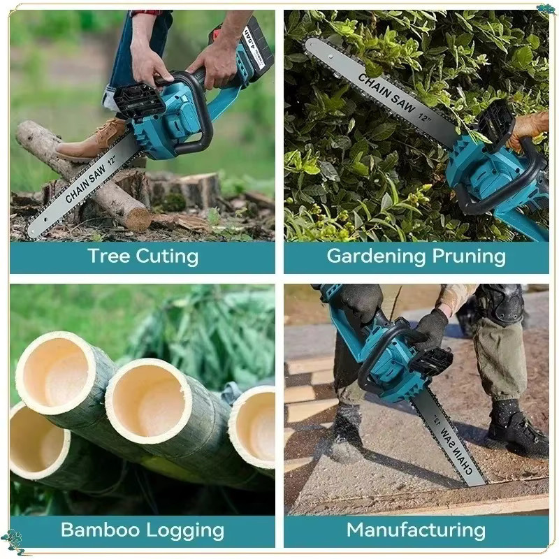 Makita Akku-Kettensäge bürstenlos 2200 W blau für Gartenarbeiten mit 18V LXT Technologie - Bild 4