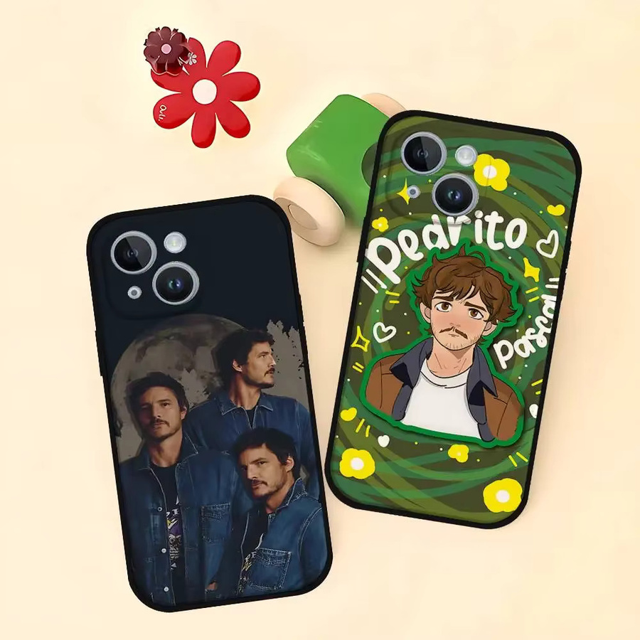 Pedro Pascal Handyhülle in Schwarz passend für verschiedene Apple iPhone Modelle - Bild 6