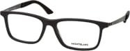 Montblanc MB 0333O Korrektionsbrille, Vollrand, Rechteckig, Schwarz, Herren - Bild 1