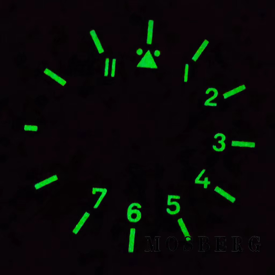 Zifferblatt für ETA 6497 ST3600, 39 mm, Schwarz, Automatikwerk - Bild 3