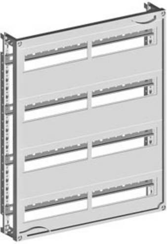 Siemens ALPHA 400 DIN Schnellmontagebausatz für Installationseinbaugeräte, Verteilung, Grau, Breite: 60,0 cm, Höhe: 50,0 cm - Bild 1