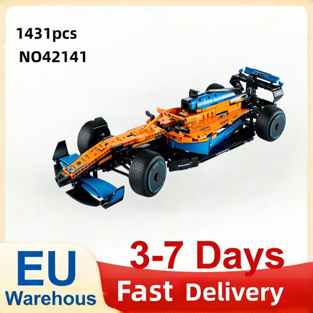WSUEL Klassischer Formel-Rennwagen, Baukasten, 1431 Teile - Bild 1