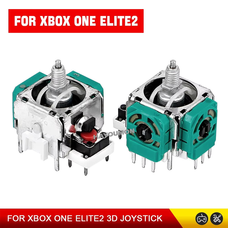 Microsoft Ersatz-Sensormodule für Xbox One Elite Series 2 Controller, 3D Analog-Joystick Elektromagnetische Daumensticks, Mehrfarbig - Bild 3