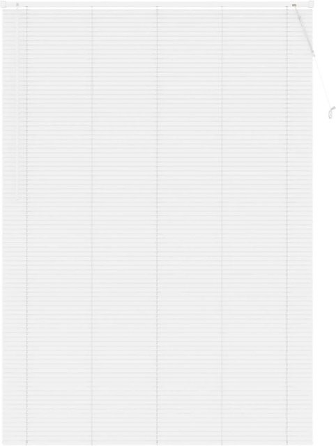 vidaXL Venetianer Jalousie aus PVC, Weiß, B: 130 cm, H: 213 cm - Bild 1