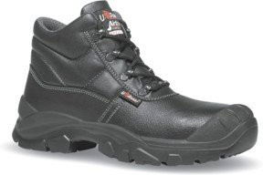UPower Jaguar Schnürstiefel S3 aus Glattleder in Schwarz mit Kunststoffkappe Gr. 40 - Bild 1