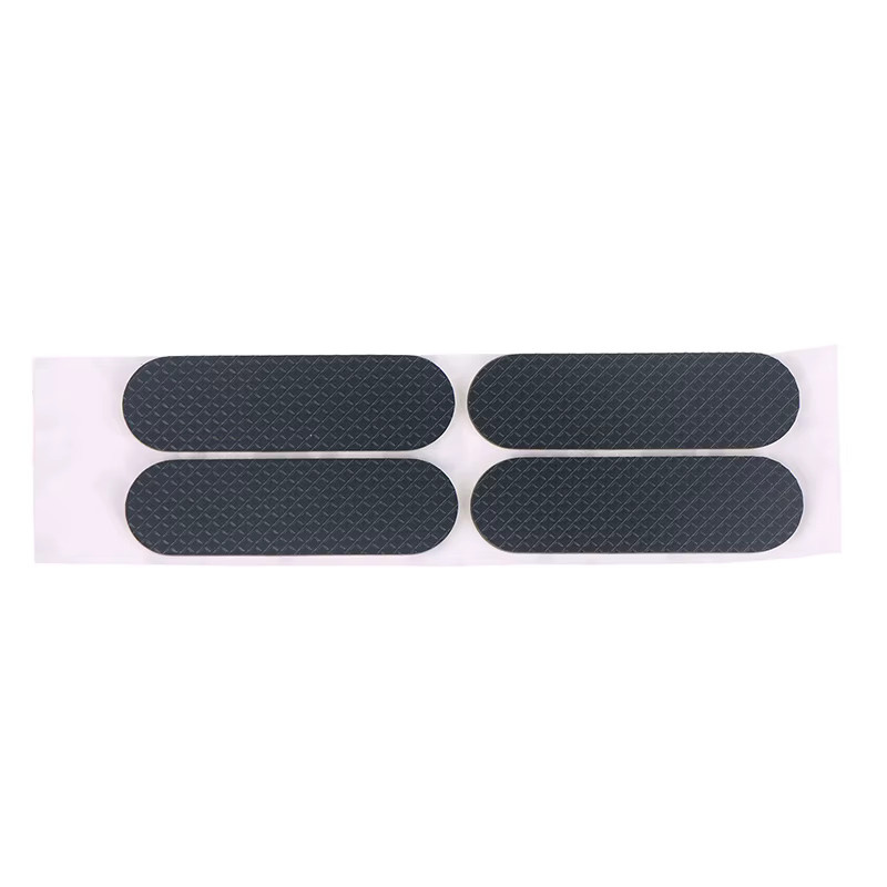 4er-Set Selbstklebende Gummi-Füße in Schwarz, 1,8 mm dicke Anti-Rutsch Silikon-Schutzpads für Tastaturen und Schränke - Bild 3