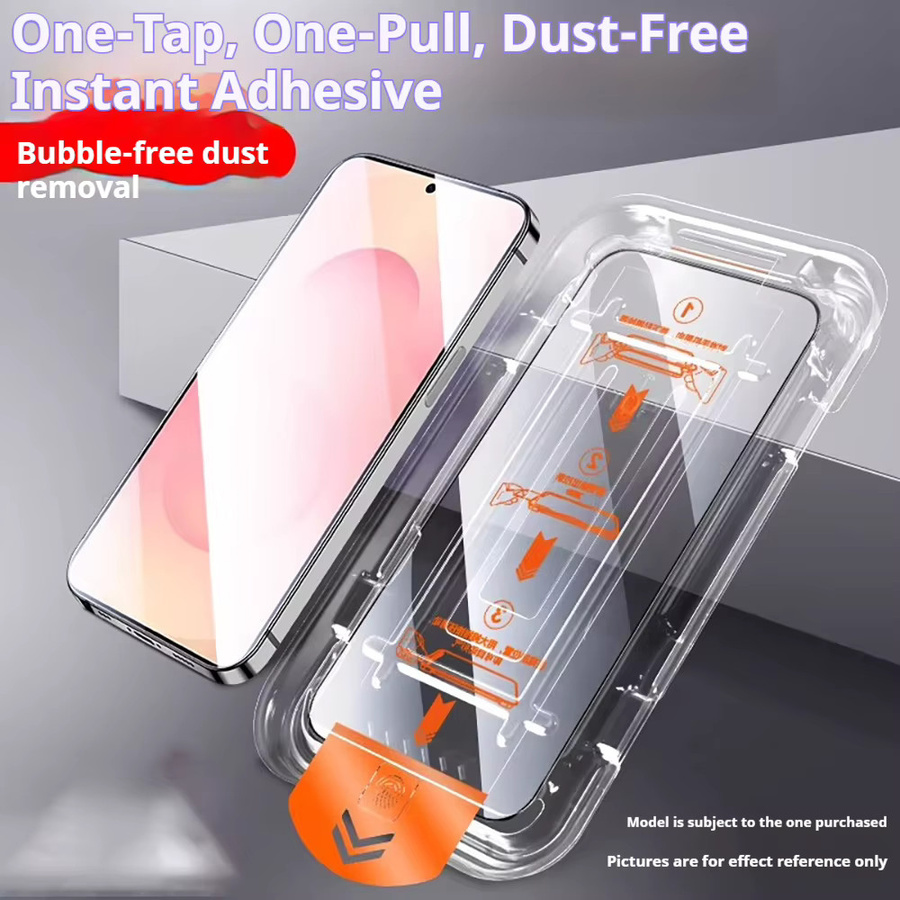 Samsung Galaxy S26 Ultra Displayschutzfolie aus gehärtetem Glas, transparent, 1 Stück - Bild 4