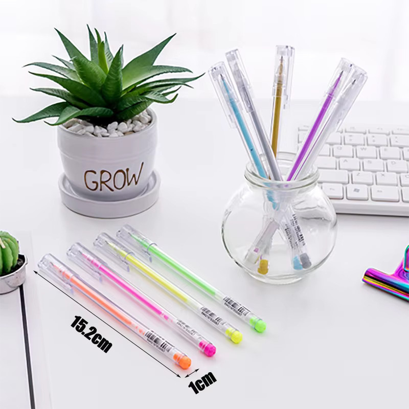 Multicolor Nadel-Textmarker Set mit 0,5 mm feiner Spitze für DIY, Zeichnungen und Tagebuch in 9 oder 12 Farben - Bild 5