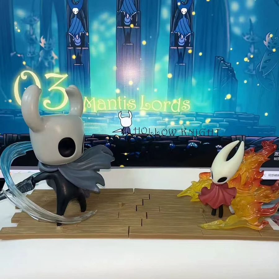 Bandai Hollow Knight Actionfiguren-Set, 2-teiliges Set, Kunststoff - Bild 2