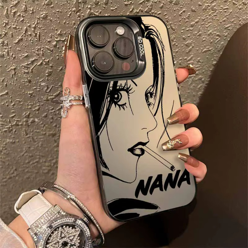Bunte Handyhülle Comics Oosaki Nana Design für Apple iPhone 17 Air 16 15 14 13 12 Pro Max Plus mini - Bild 2