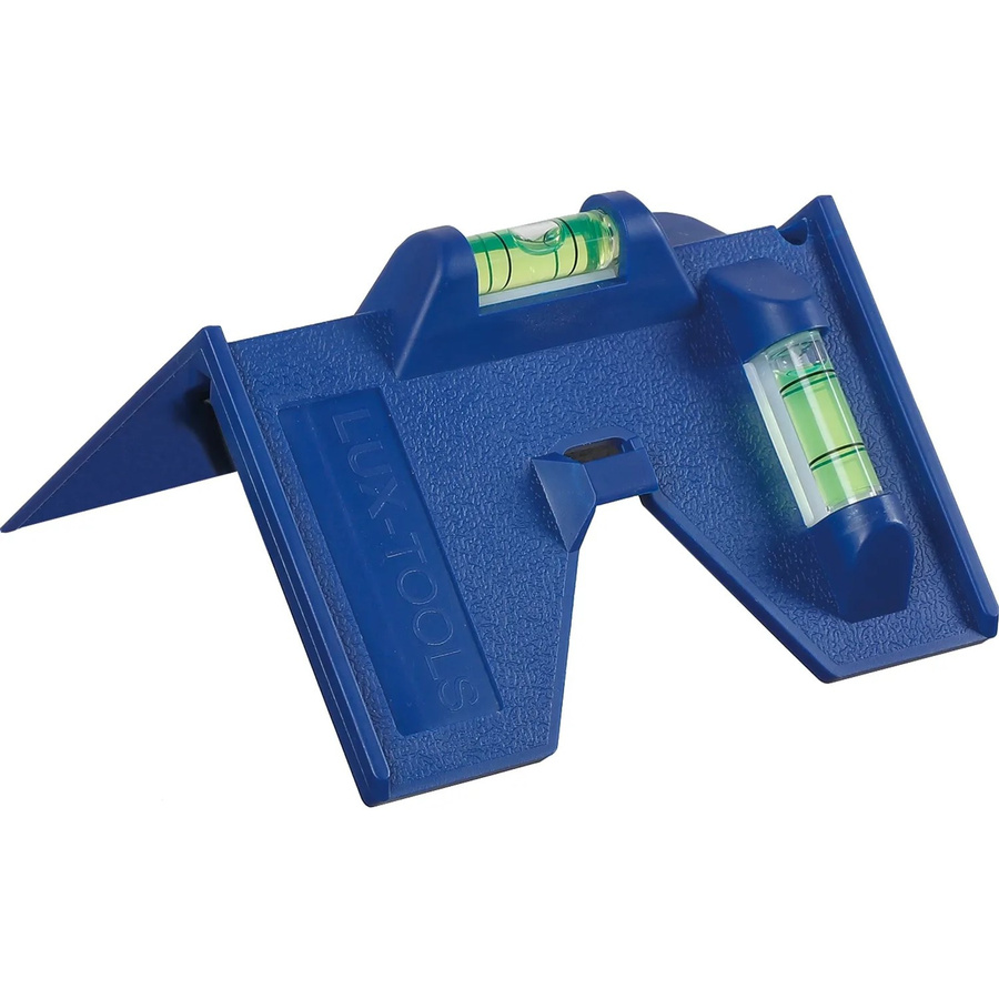 LUX-TOOLS Eckwasserwaage Comfort in Blau aus Kunststoff - Bild 2