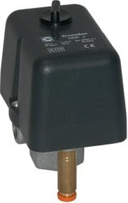 Riegler Kompressoren Druckschalter Wechselstrom Schwarz F4 1/4 G 1/4 4-12 bar - Bild 1
