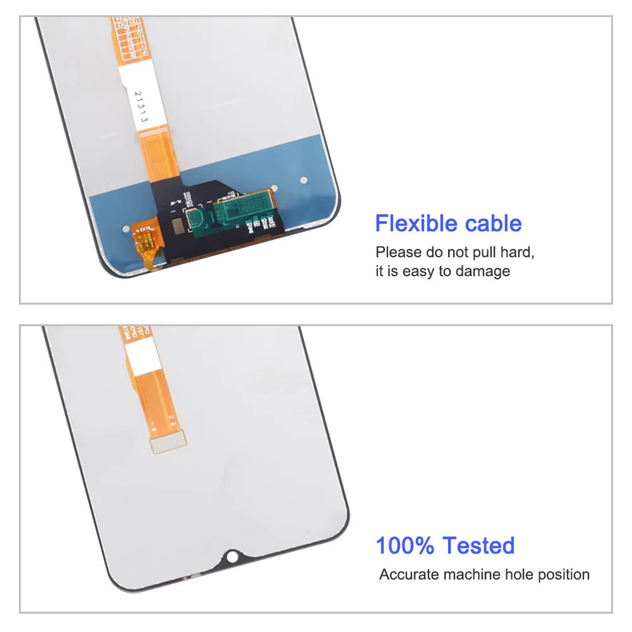 Vivo LCD Display Touchscreen Digitizer Panel Montage für Vivo Y21 V2111 und Y21S V2110 in Schwarz, 6,51 Zoll - Bild 3