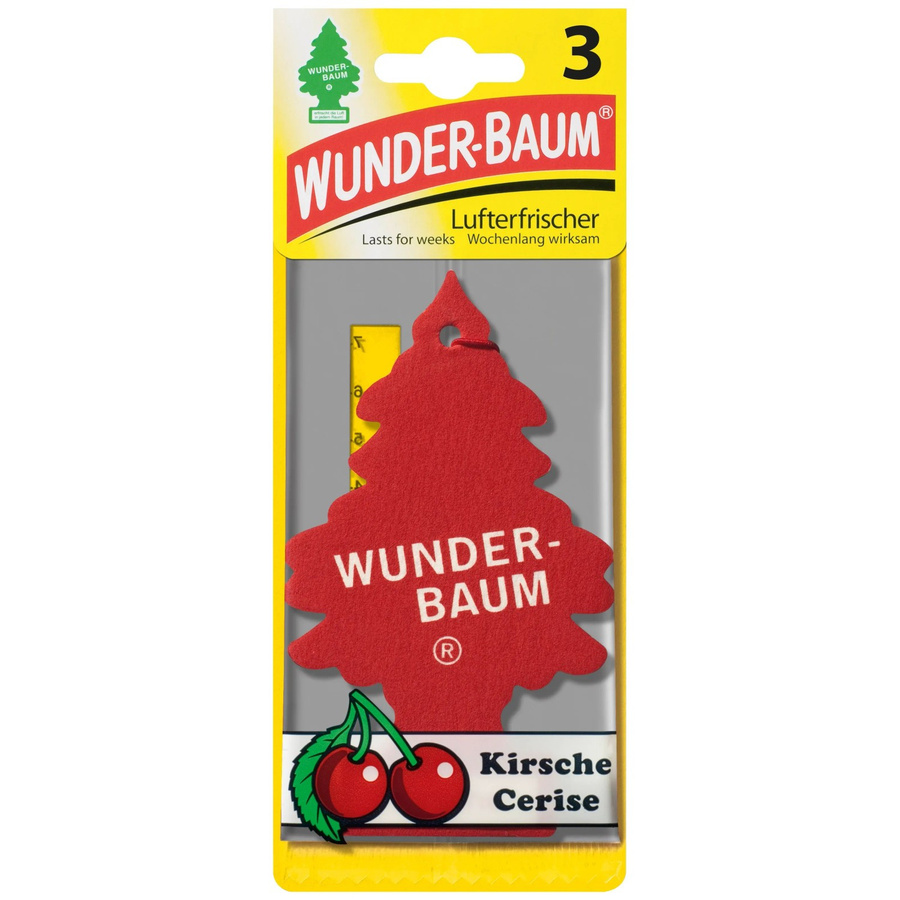 Wunderbaum Duftbaum Kirsche 3er-Set - Bild 2