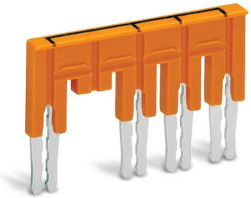 WAGO Brücker 282-435/300-000 in Orange, 50 Stück - Bild 1