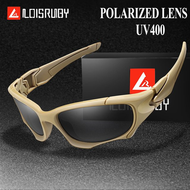 LOISRUBY Sonnenbrille, polarisiert, oval, Vollrand, Kunststoff, Unisex - Bild 1