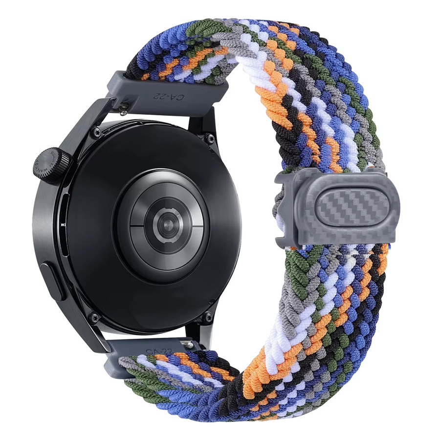 RMUTANE Uhrenarmband, Nylon geflochtene Schleife, Bunt, Unisex - Bild 1