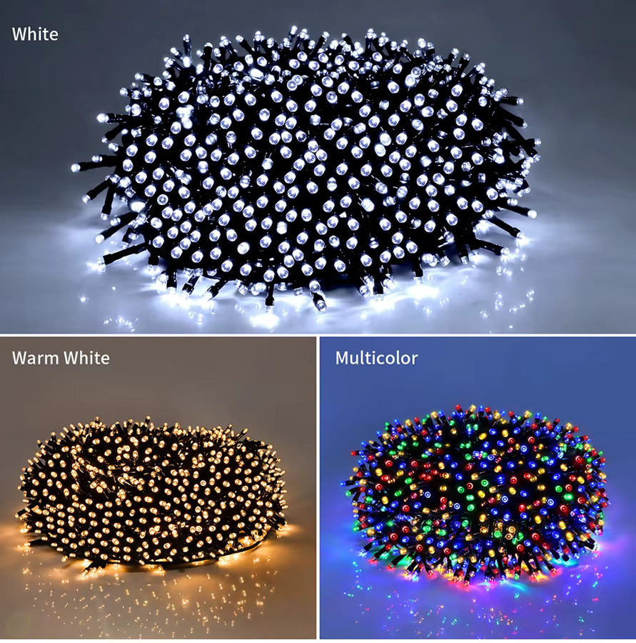 Wasserdichte Solar LED String Fairy Light Girlande in Multicolour für Garten, Hochzeit und Party - Bild 3
