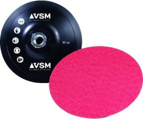 VSM Stützteller Klett M14 in Multicolor mit 150mm Durchmesser aus Kunststoff - Bild 1