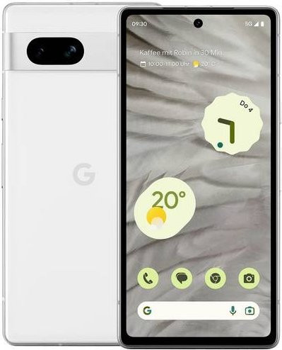 Google Pixel 7a 5G Smartphone 128GB Weiß 6,1 Zoll Android - Bild 2