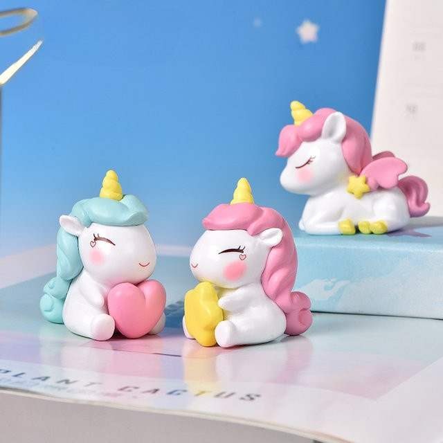 Star Unicorn Miniature Garden Figurine 1-teiliges Set - Bild 1