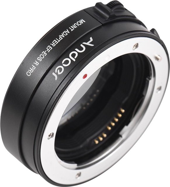 Andoer EF-EOS R Objektivadapter mit Autofokus, elektronischer Blende und CPL-Filter, Schwarz - Bild 1