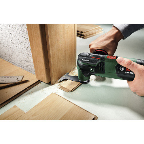 Bosch Starlock BIM Tauchsägeblatt AII 65 BSPB für Multitools, Bimetall, Silber, Breite: 40 mm, Höhe: 65 mm - Bild 1
