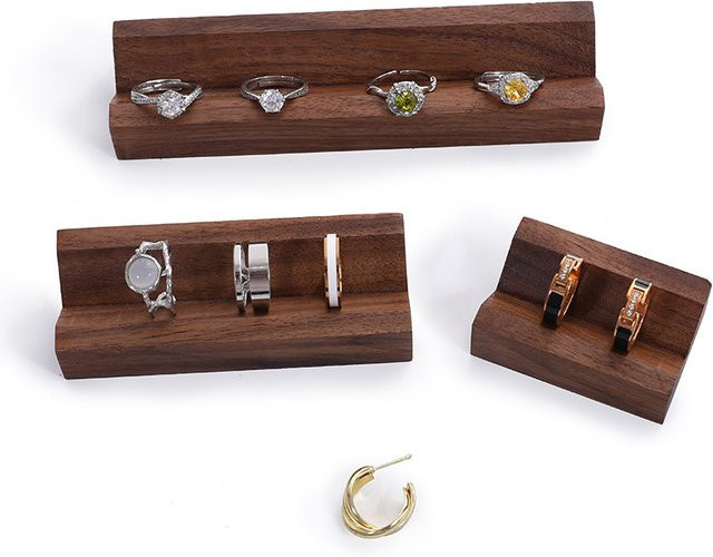 TREACHI Ringständer Holz, Vintage, Unisex - Bild 1