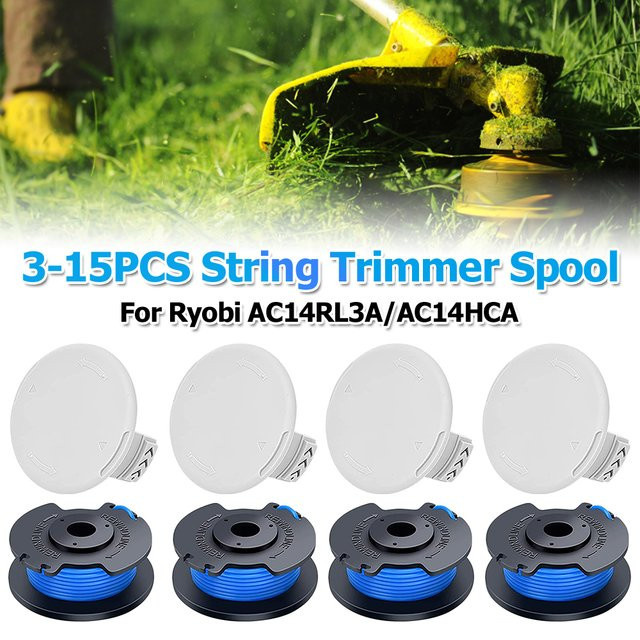Ryobi Professionelle Gedrehte Ersatz-Mehrzweck-Grasschneidenschnur Trimmerspule für AC14RL3A und AC14HCA - Bild 1